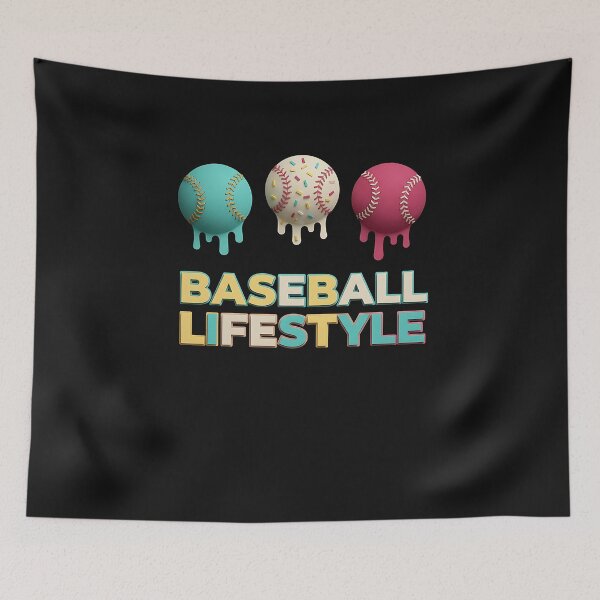Item preview, Baseball Lifestyle 101 Apparel Youth Baseball Drip Icecream  designed and sold by TalalosART.