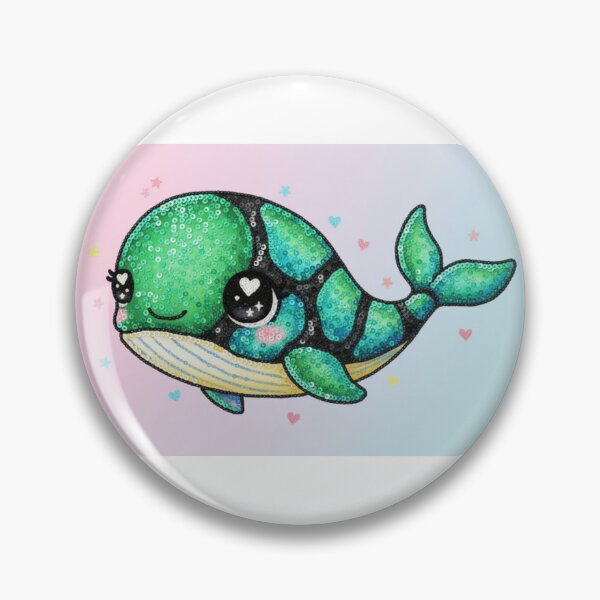 Aperçu de l'œuvre baleine kawaii créée et vendue par Nu Sigma 1985.