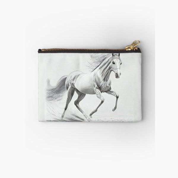 Item preview, Dynamic Galloping Horse Pencil Art designed and sold by LanaGustavsson.