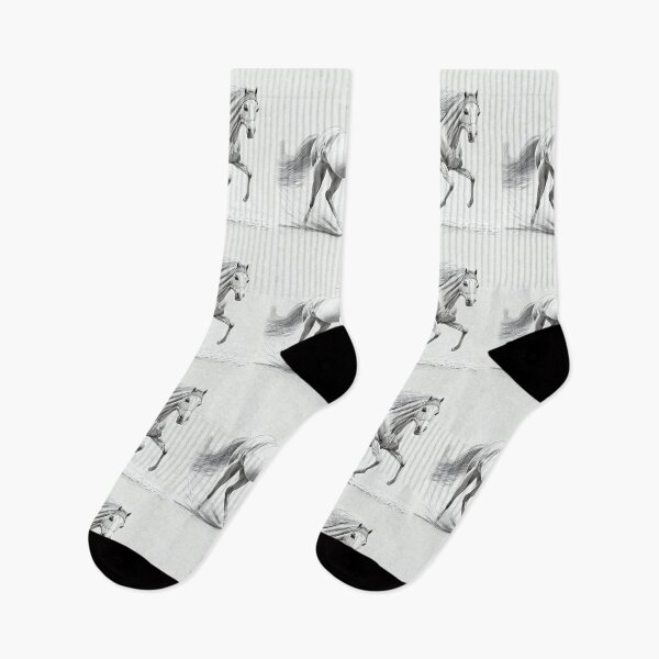 Item preview, Dynamic Galloping Horse Pencil Art designed and sold by LanaGustavsson.