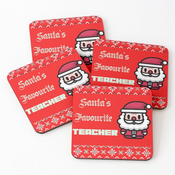 Item preview, Santa's Favourite Teacher designed and sold by SZ DesignZ.