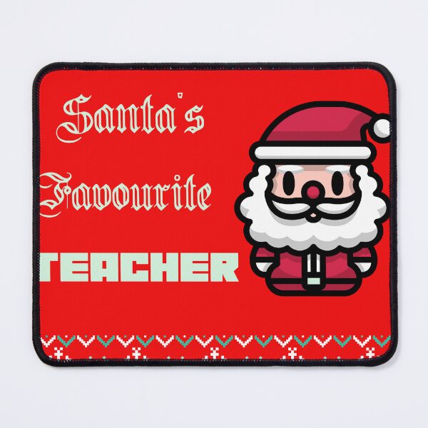Item preview, Santa's Favourite Teacher designed and sold by SZ DesignZ.