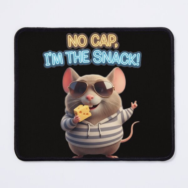 Item preview, Cool Zippy Mouse 3D Pixar Graphic Tee – Funny “I’m the Snack” Design designed and sold by Zippy Creation.