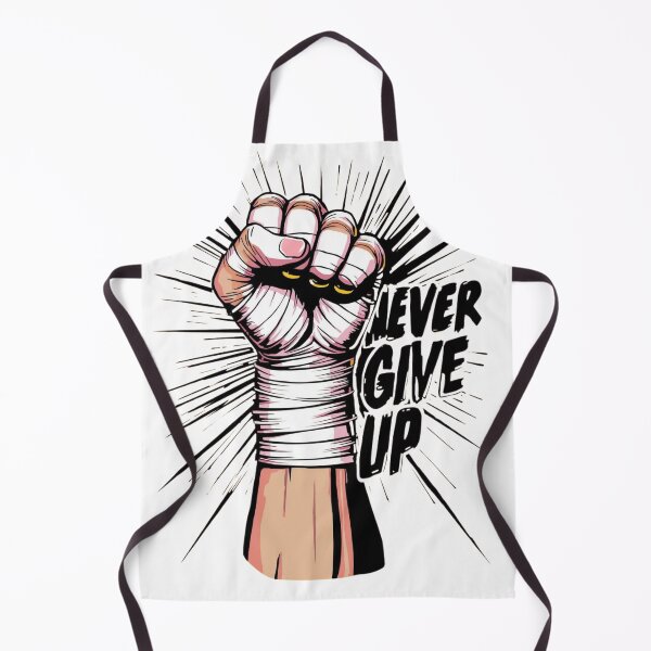 Item preview, "Never Give Up - Motivational Clenched Fist Design" designed and sold by Draphenix .