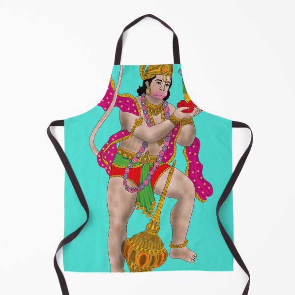 Item preview, Lord Hanuman – Devotion and Strength Artwork designed and sold by Harshit_Digital_Arts.