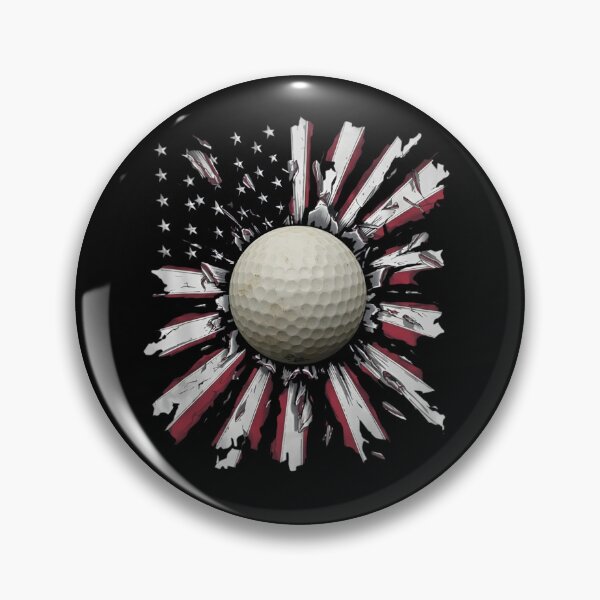 Item preview, American Flag Golf Ball Explosion – Patriotic Golf Lover Design designed and sold by LashondaGreen89.