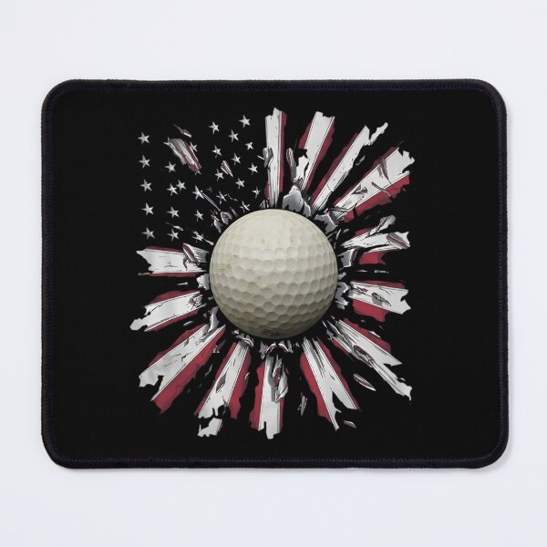 Item preview, American Flag Golf Ball Explosion – Patriotic Golf Lover Design designed and sold by LashondaGreen89.