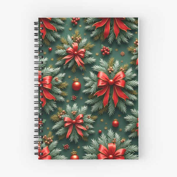 Item preview, Christmas tree branches with red bows designed and sold by BDLdesigns.