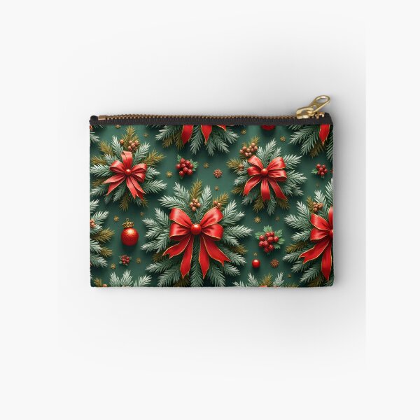 Item preview, Christmas tree branches with red bows designed and sold by BDLdesigns.
