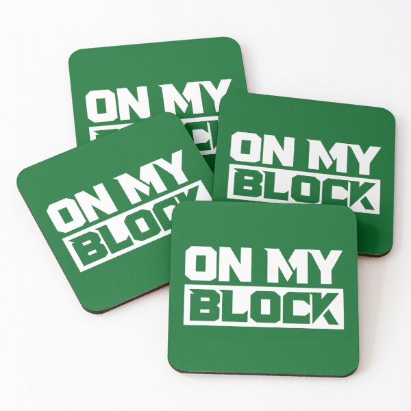 Item preview, on my block typo black and white designed and sold by GrawFurniture.
