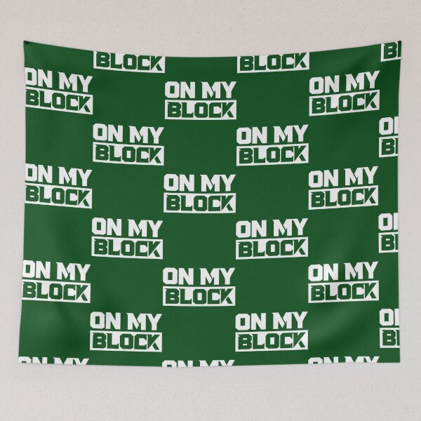 Item preview, on my block typo black and white designed and sold by GrawFurniture.