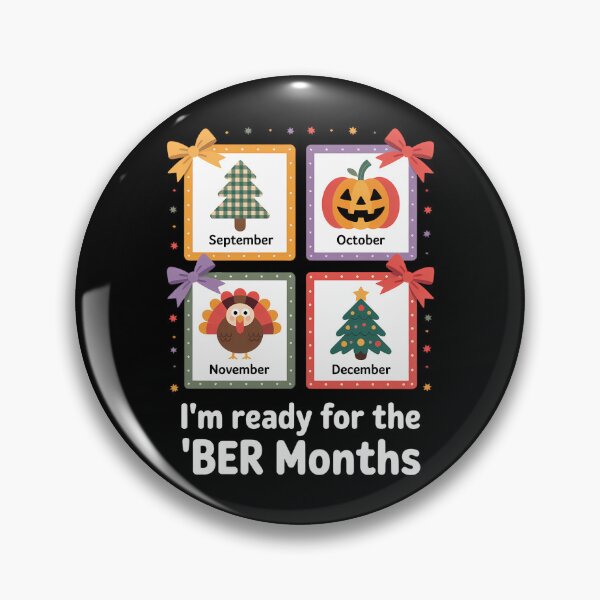 Item preview, Im Ready for The BER Months Halloween Thanksgiving Christmas designed and sold by PunkNation-Arts.