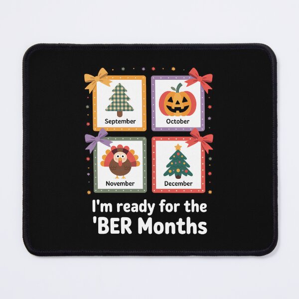 Item preview, Im Ready for The BER Months Halloween Thanksgiving Christmas designed and sold by PunkNation-Arts.