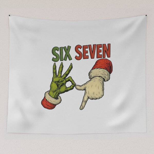 Item preview, Six Seven Christmas Hands  designed and sold by gear-posters.