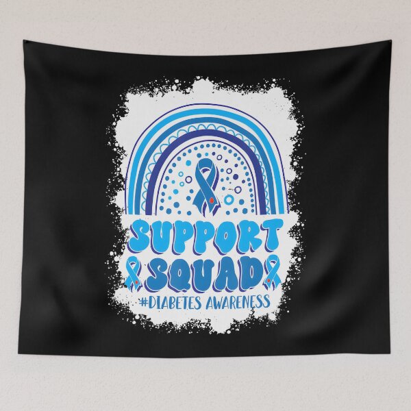 Item preview, blue, help support, show share the moral assistance, information, color disease. They managing in this and unite the of provide patients under to symbol T1D, designed and sold by Rackaam777Art.