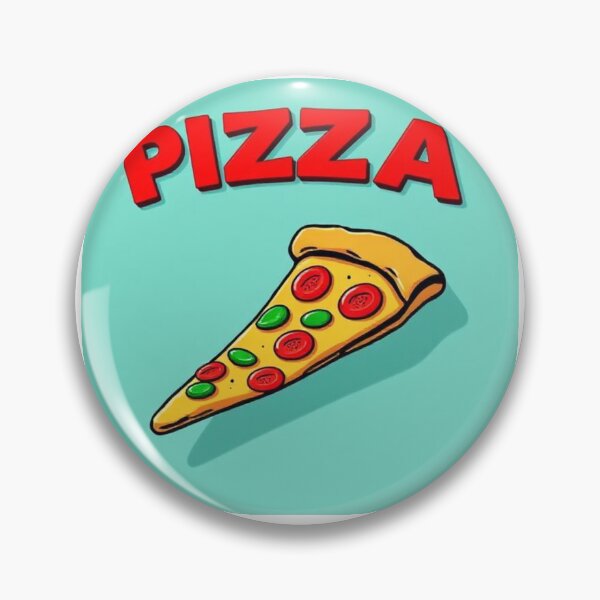 Item preview, Light Blue Slice Of Pizza Pop Art Collection designed and sold by SaucyFoodTruck.
