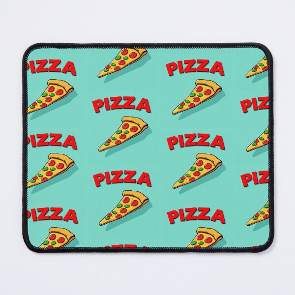 Item preview, Light Blue Slice Of Pizza Pop Art Collection designed and sold by SaucyFoodTruck.