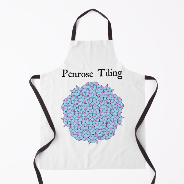 Item preview, Nerdy Vintage Penrose Tiling Science Teacher Black Text designed and sold by MathWare MathClips.