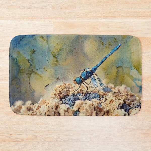 Item preview, Blue Dragonfly in Watercolor designed and sold by tomorrowsart.