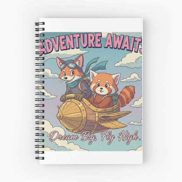Item preview, "Adventure Awaits" Cute Animals Essential T-Shirt Design designed and sold by DIGITAL-RETRO.