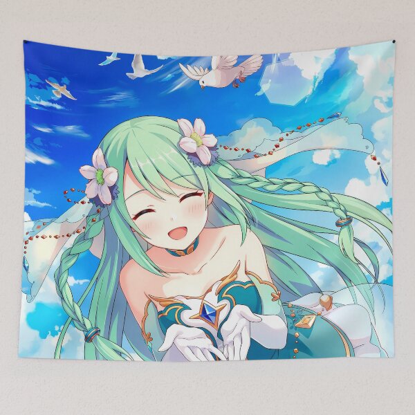 Item preview, Chika Sky Blessing Princess Connect Game Anime Girl designed and sold by CarlosBender.