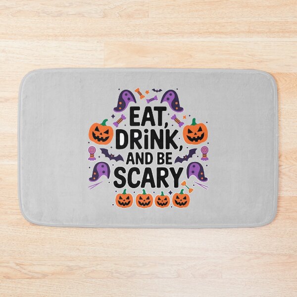 Item preview, Eat, Drink, and Be Scary - Halloween designed and sold by ArtzyFlow.
