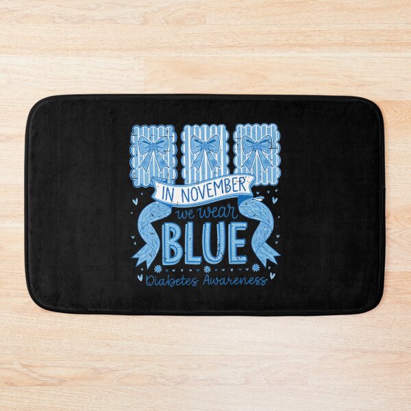 Item preview, Blue Bow Vintage Style November Quote Support Month designed and sold by Williammarger.