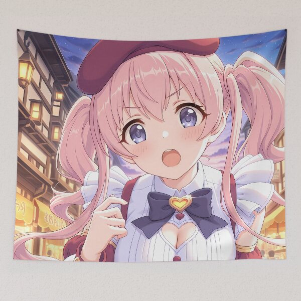 Item preview, Tsumugi Princess Connect Twilight Street Elegance Anime Girl designed and sold by CarlosBender.