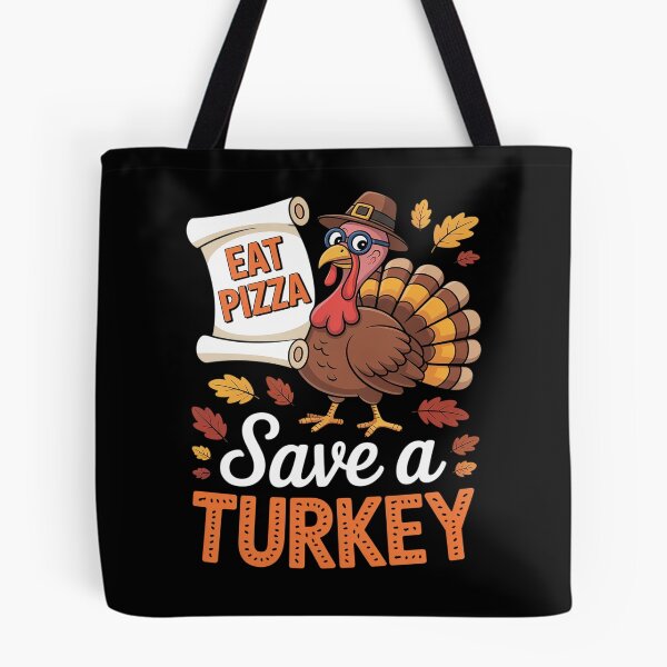 Item preview, Thanksgiving Save Turkey Eat Pizza Funny Fall Men Kids Women designed and sold by VladoZork.
