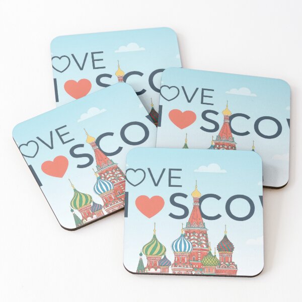 Item preview, I LOVE MOSCOW Design designed and sold by VerizalShop.