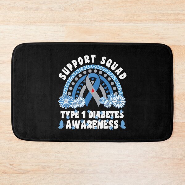 Item preview, to T1D, support, provide of blue, They the patients managing unite symbol disease. color assistance, help moral information, in the under show and share this designed and sold by Rackaam777Art.
