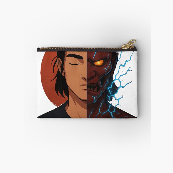 Item preview, Tranquil Fury – Half Human Half Demon designed and sold by Keios Cool Apparel.