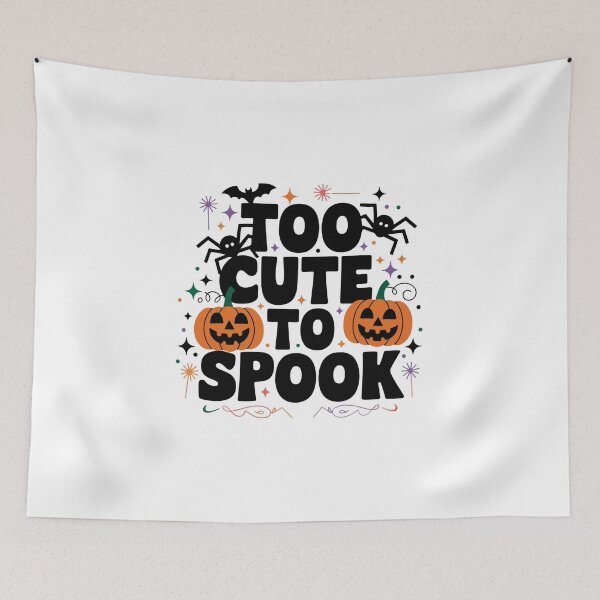 Item preview, Too Cute to Spook - Halloween designed and sold by ArtzyFlow.