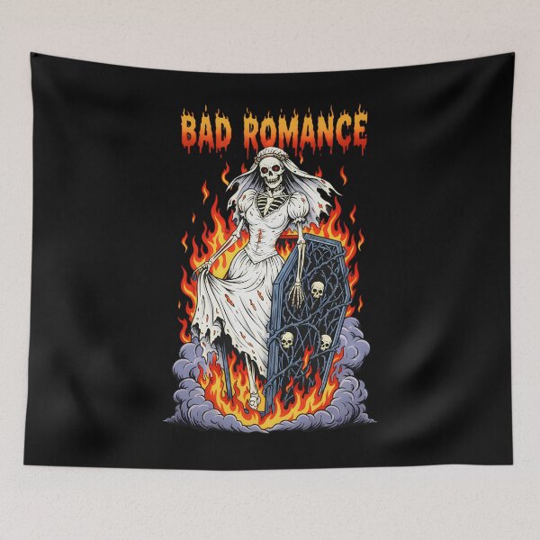 Item preview, Bad Romance Scary Skeleton Bride designed and sold by CoffinsArt.