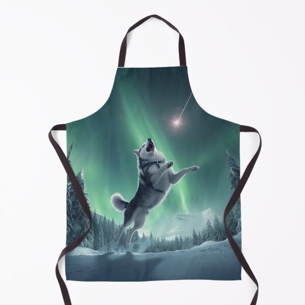 Item preview, Perro Husky con Estrella Fugaz designed and sold by PetJoyPrintsCO.
