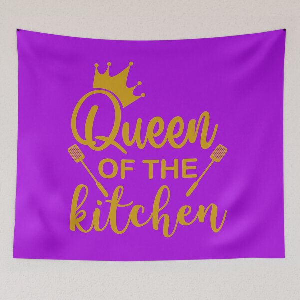Item preview, Queen Of The Kitchen. Queen Of The Kitchen. Kitchen Quote, Baking Quote. Gift For Mom, Gift For Wife designed and sold by DesignHouse07.