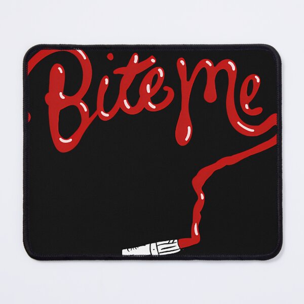 Item preview, Bite Me Red Lipstick Drawing - Rene Rapp designed and sold by WanTry.