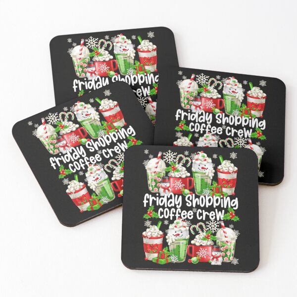 Item preview, Happy Shopping Black Sale Christmas Funny 2025 Holiday Friday designed and sold by Kraigsarina.