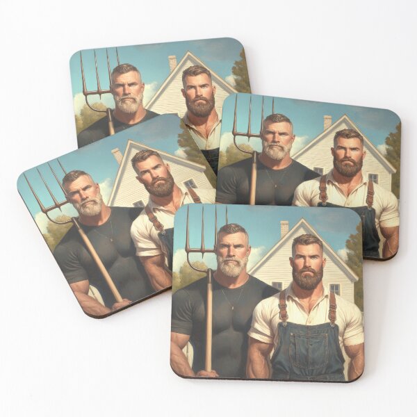 Item preview, Gay American Gothic designed and sold by BeautyofMasc.