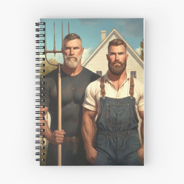 Item preview, Gay American Gothic designed and sold by BeautyofMasc.