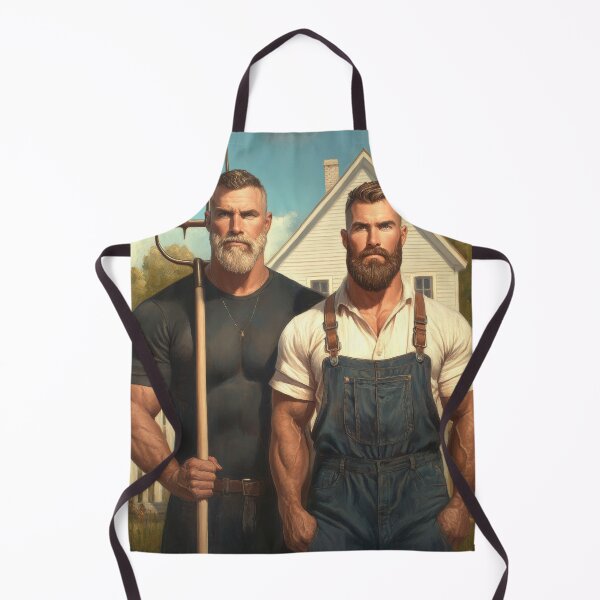 Item preview, Gay American Gothic designed and sold by BeautyofMasc.