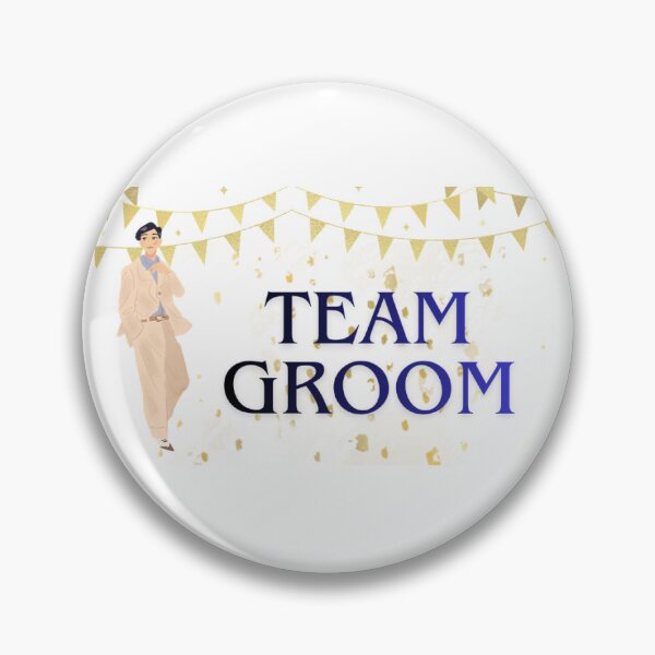 Item preview, Elegant “Team Groom” Wedding Celebration Design designed and sold by Jaishri-Mishra.