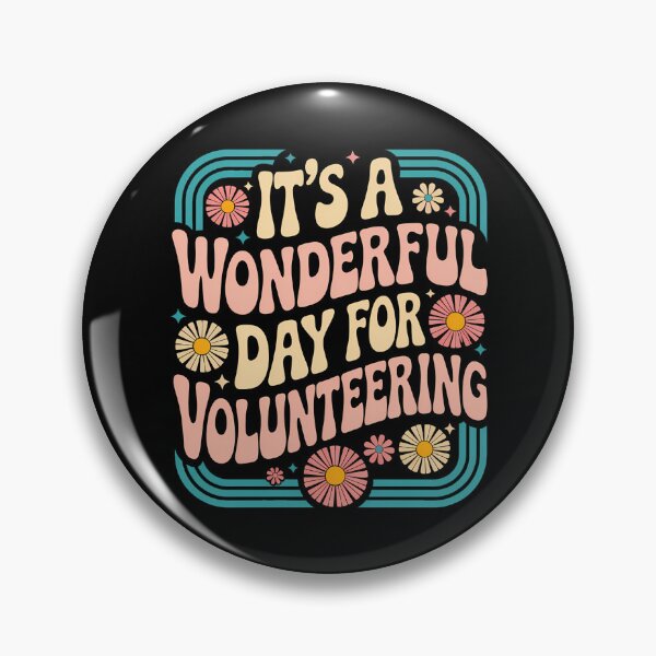Item preview, It's A Wonderful Day For Volunteering Volunteer Appreciation designed and sold by PunkNation-Arts.