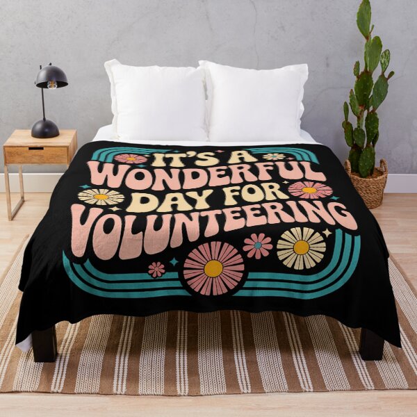 Item preview, It's A Wonderful Day For Volunteering Volunteer Appreciation designed and sold by PunkNation-Arts.