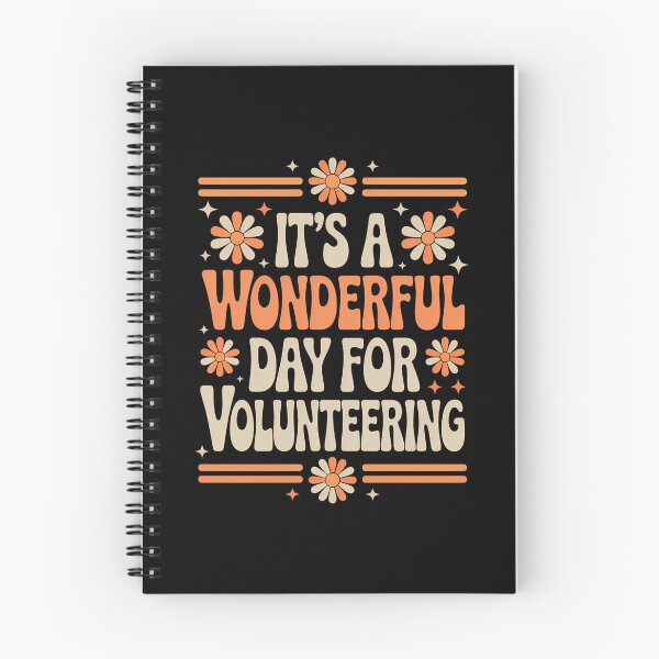 Item preview, It's A Wonderful Day For Volunteering Volunteer Appreciation designed and sold by PunkNation-Arts.
