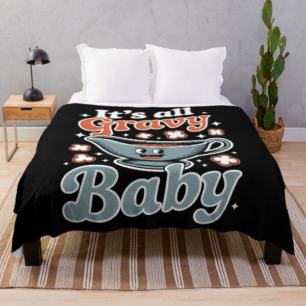Item preview, It's All Gravy Baby Thanksgiving Groovy designed and sold by PunkNation-Arts.