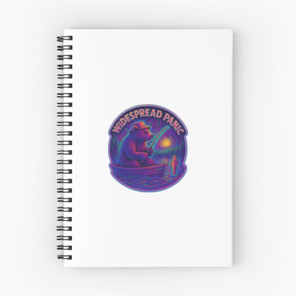 Artikelvorschau, Weit verbreitete Panik Bears Gone Fishing Psychedelic entworfen und verkauft von AlBinda.