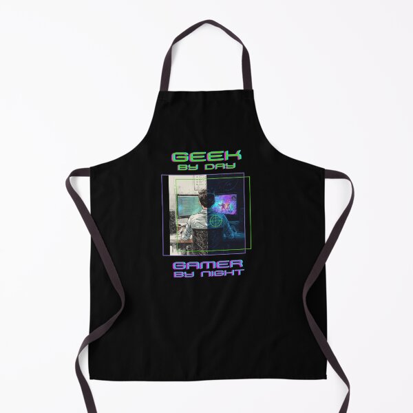 Item preview, Geek by day gamer by night designed and sold by FatBirdie.