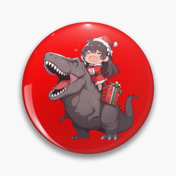 Item preview, Atago Azur Lane Anime Girl Christmas Santa Dinosaur Cheer designed and sold by CarlosBender.