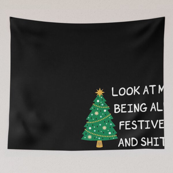Item preview, and me vintage funny christmas festive all look shit retro being classic at designed and sold by MelissaroBoxley.